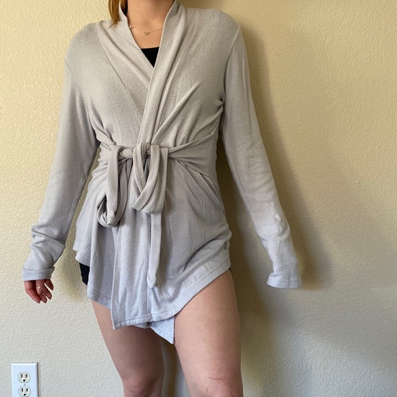 Zobha Grey Cardigan - Picture 5 of 7